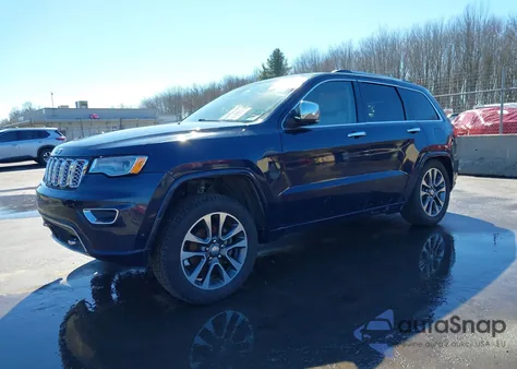 2017 Jeep Grand Cherokee Overland 4X4 из США, поврежденный, VIN 1C4RJFCG8HC949239